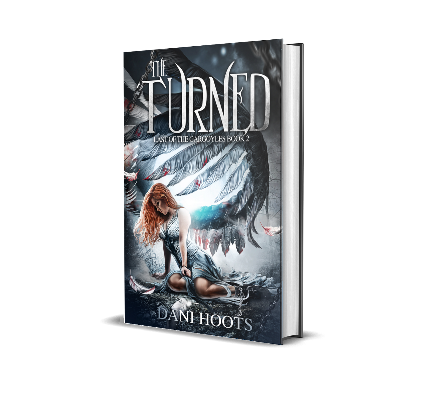The Turned (Last of the Gargoyles, Book 2) hardcover — SIGNED