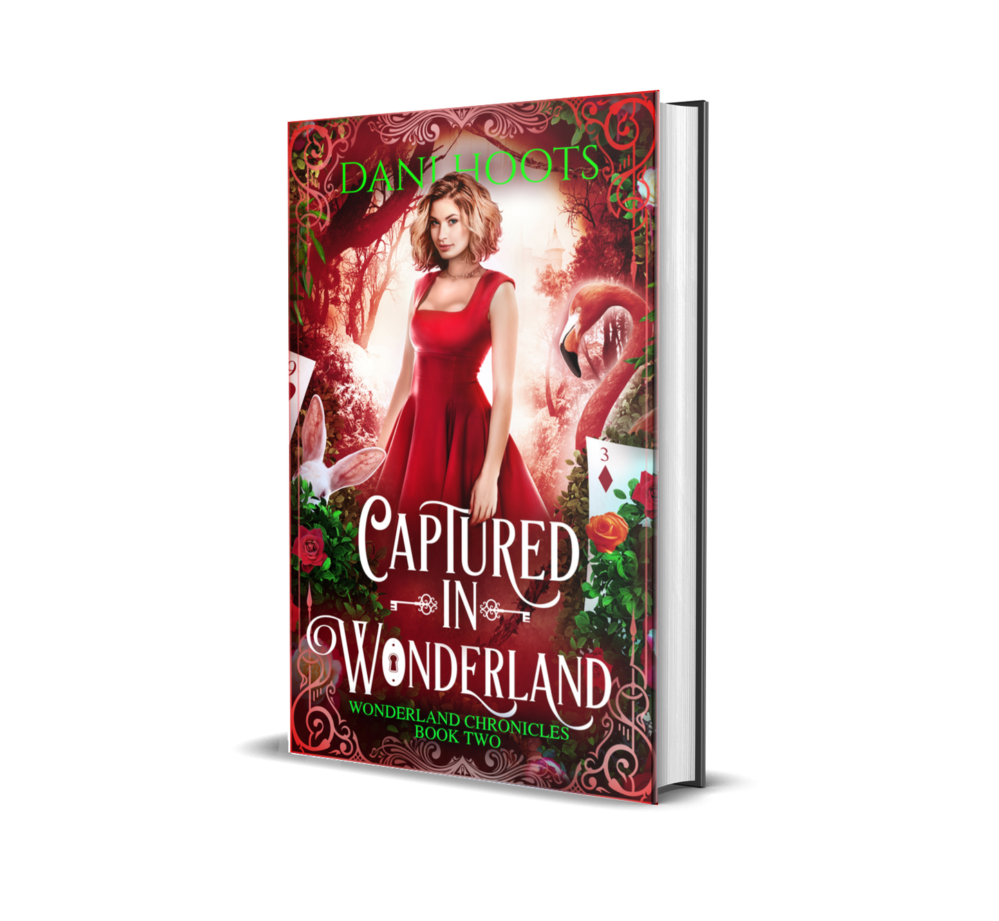 Captured in Wonderland (Wonderland Chronicles, Book 2) hardcover — SIGNED