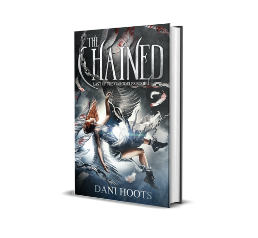 The Chained (Last of the Gargoyles, Book 1) hardcover — SIGNED