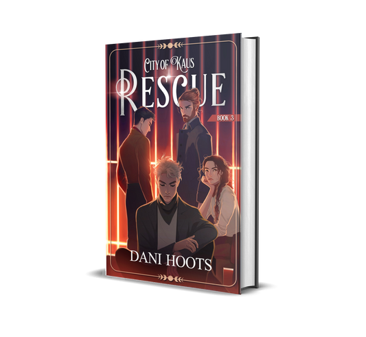 Rescue (The City of Kaus Series, Book 3) hardcover — SIGNED