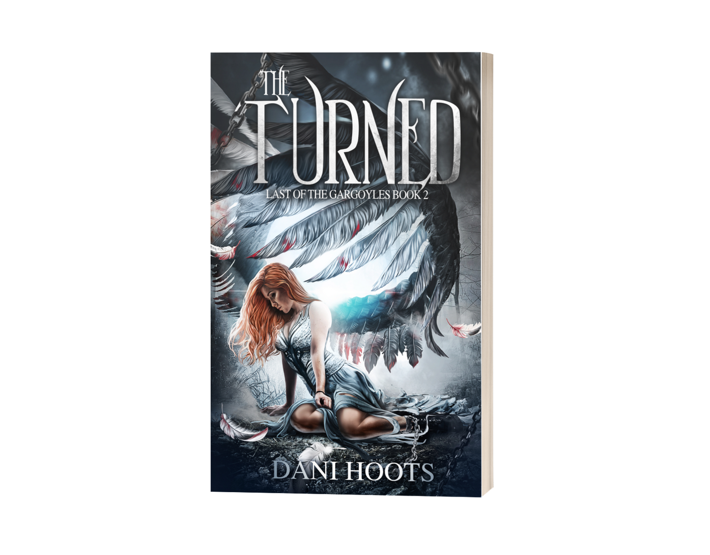 The Turned (Last of the Gargoyles, Book 2) paperback — SIGNED